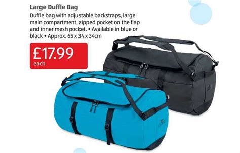 aldi duffle bag.